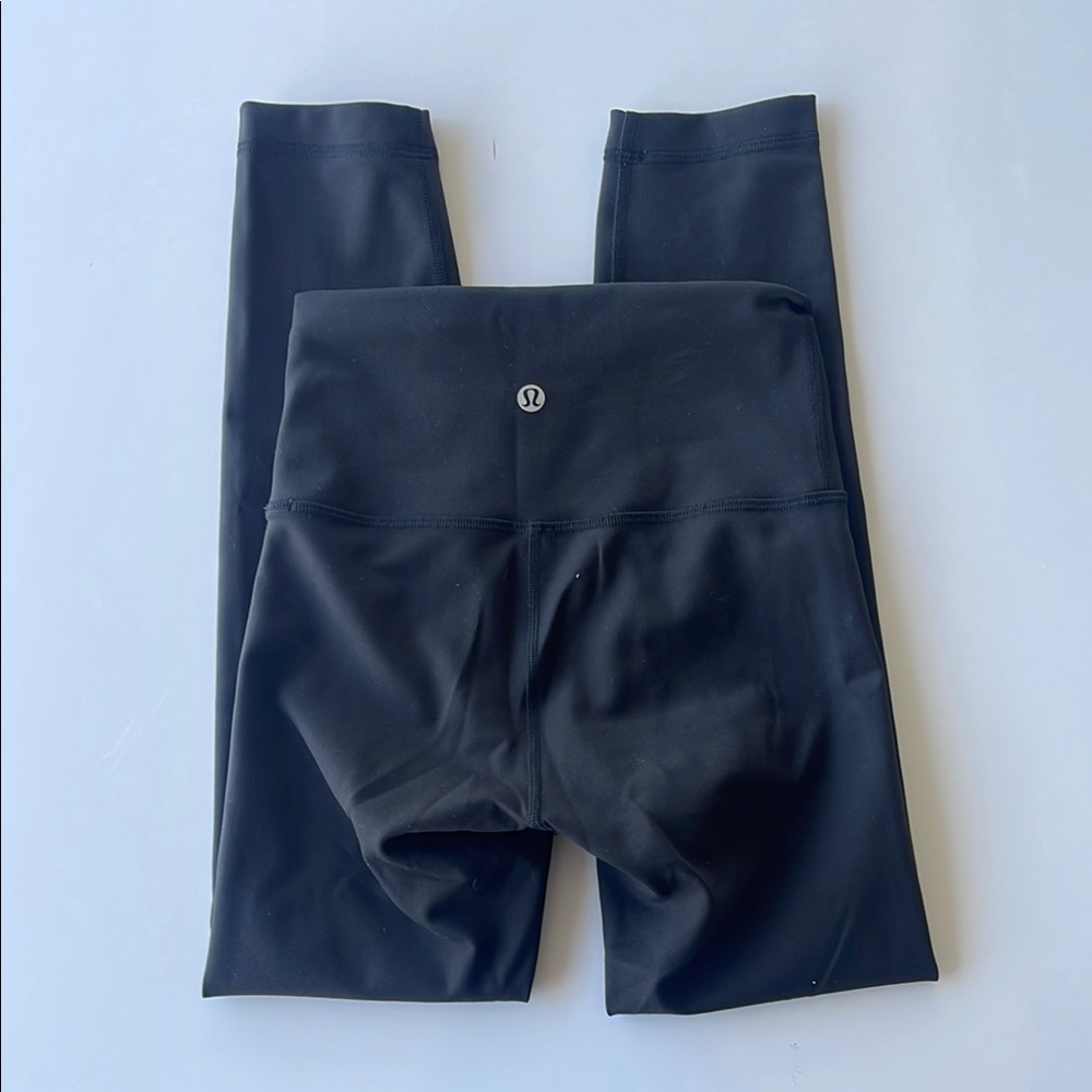 lululemon athletica Midnight Black Leggings EUC!